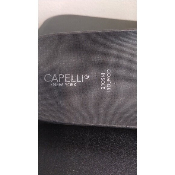Capelli New York Sandals Womens 10 Flip Flop Slide Black Casual 10 - Picture 7 of 8